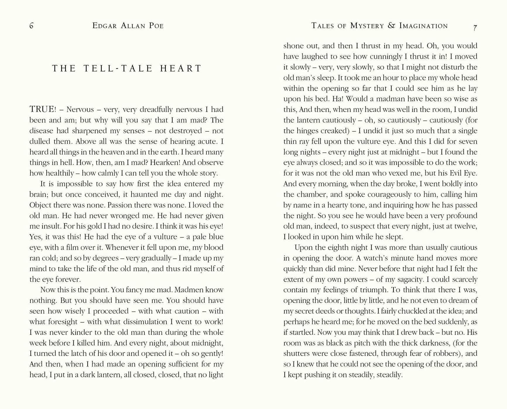 Tales of Mystery and Imagination