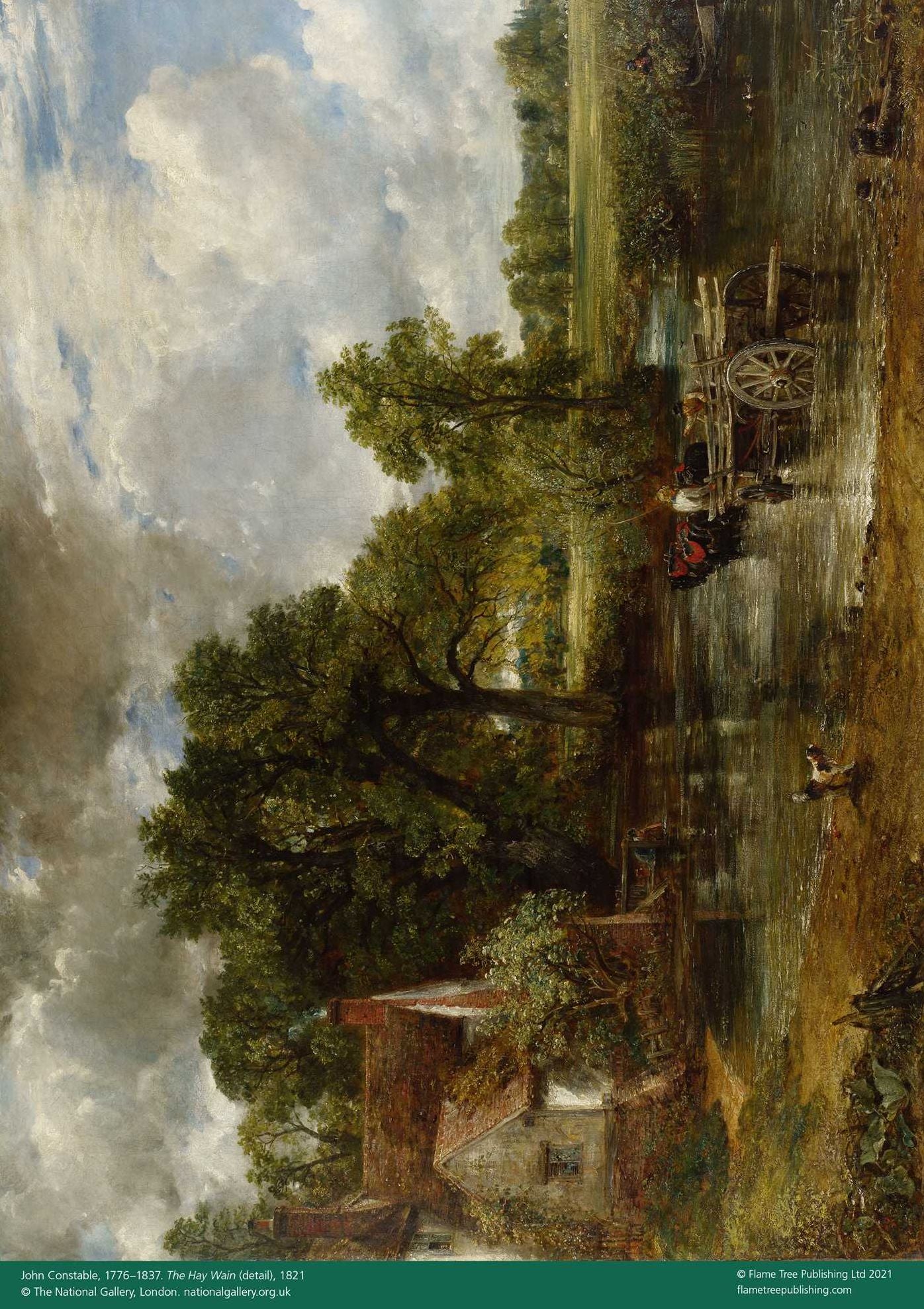 Adult Jigsaw Puzzle National Gallery: John Constable: The Hay Wain (500 pieces): 500-Piece Jigsaw Puzzles