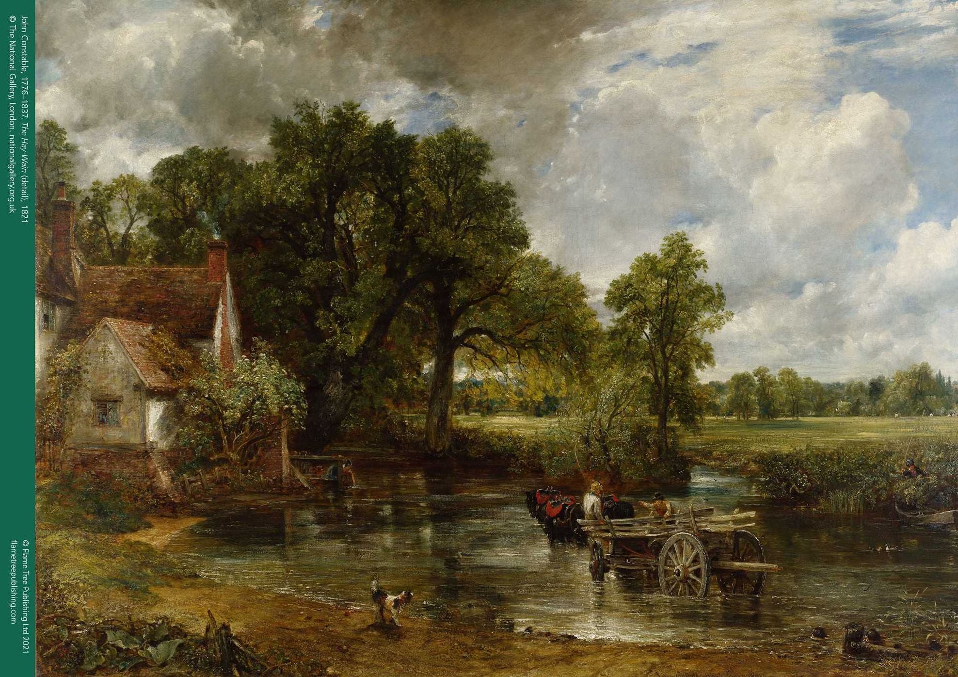 Adult Jigsaw Puzzle National Gallery: John Constable: The Hay Wain (500 pieces): 500-Piece Jigsaw Puzzles