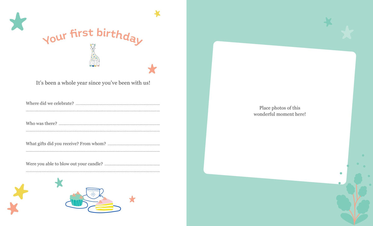 My Baby Album with Sophie la girafe®, Third Edition
