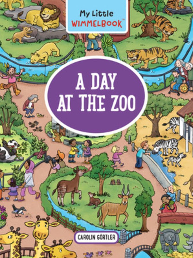 My Little Wimmelbook®-A Day at the Zoo: A Look-and-Find Book (Kids Tell the Story)