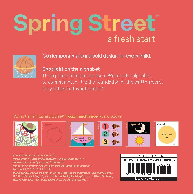 Spring Street Touch and Trace: ABC