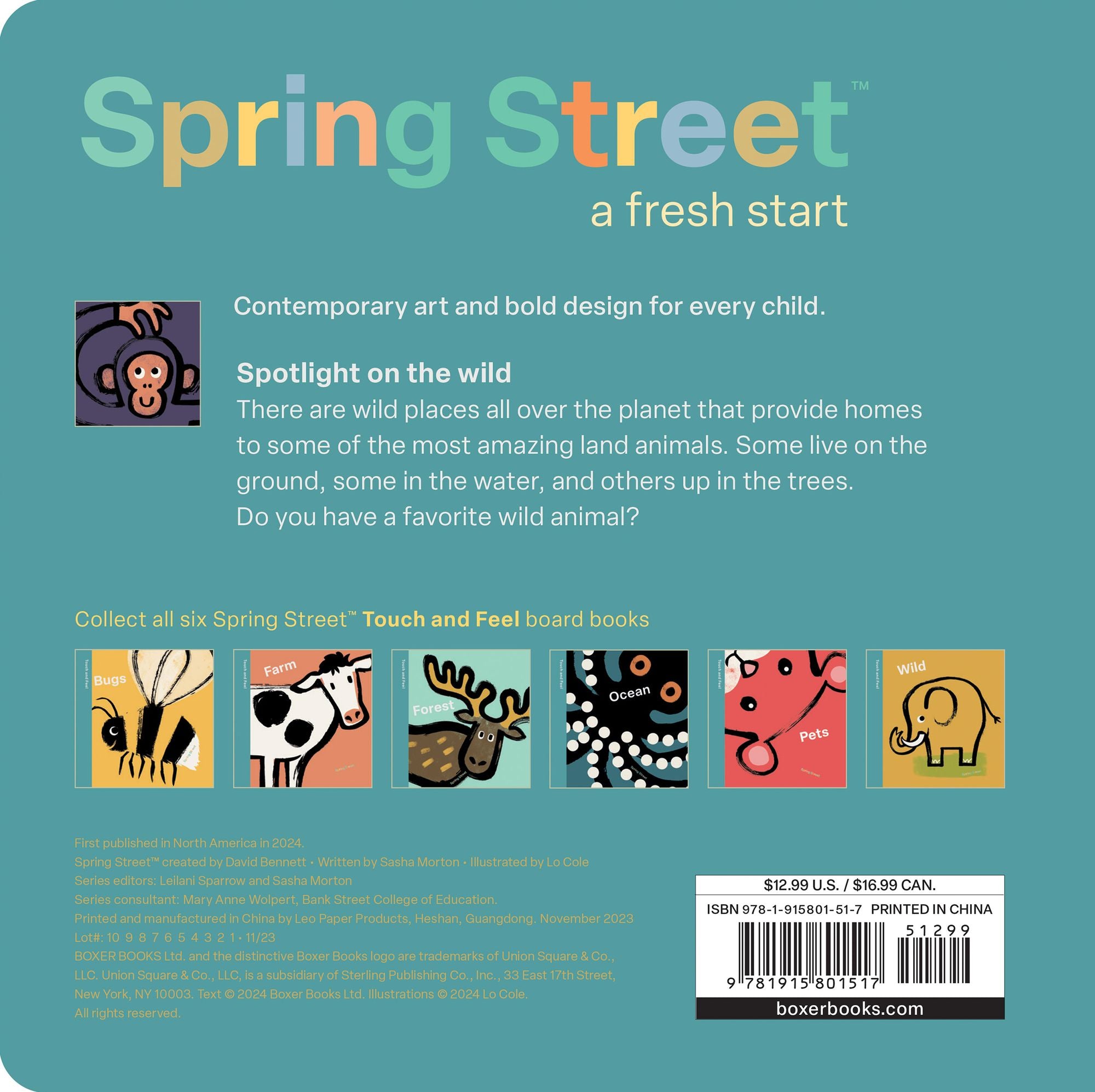 Spring Street Touch and Feel: Wild