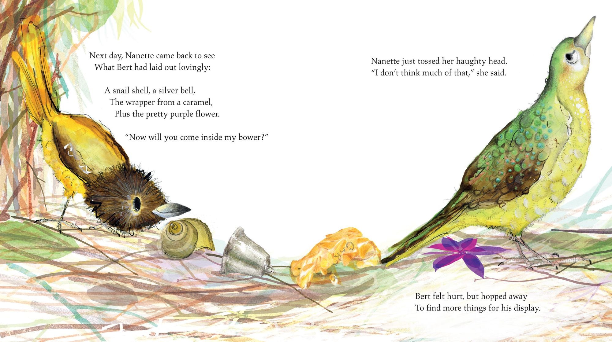 Bert, the Bowerbird: The small bird with a big heart
