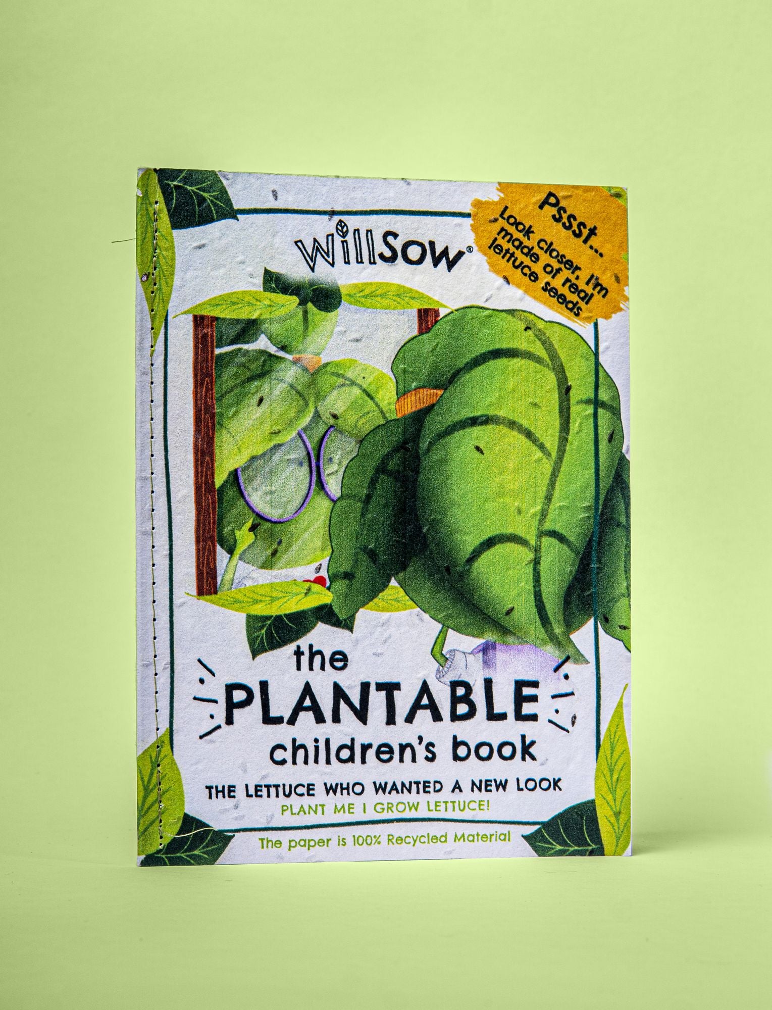 The Lettuce Who Wanted a New Look: Plantable Childrens Book