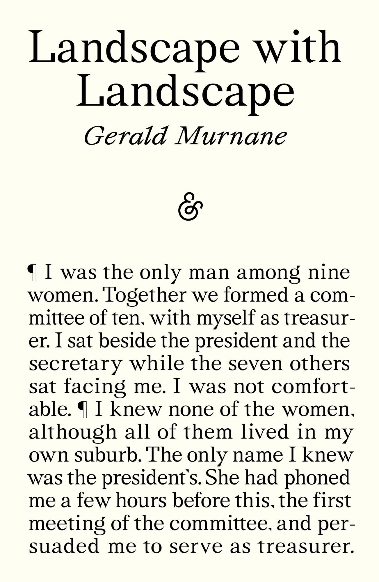 Landscape with Landscape