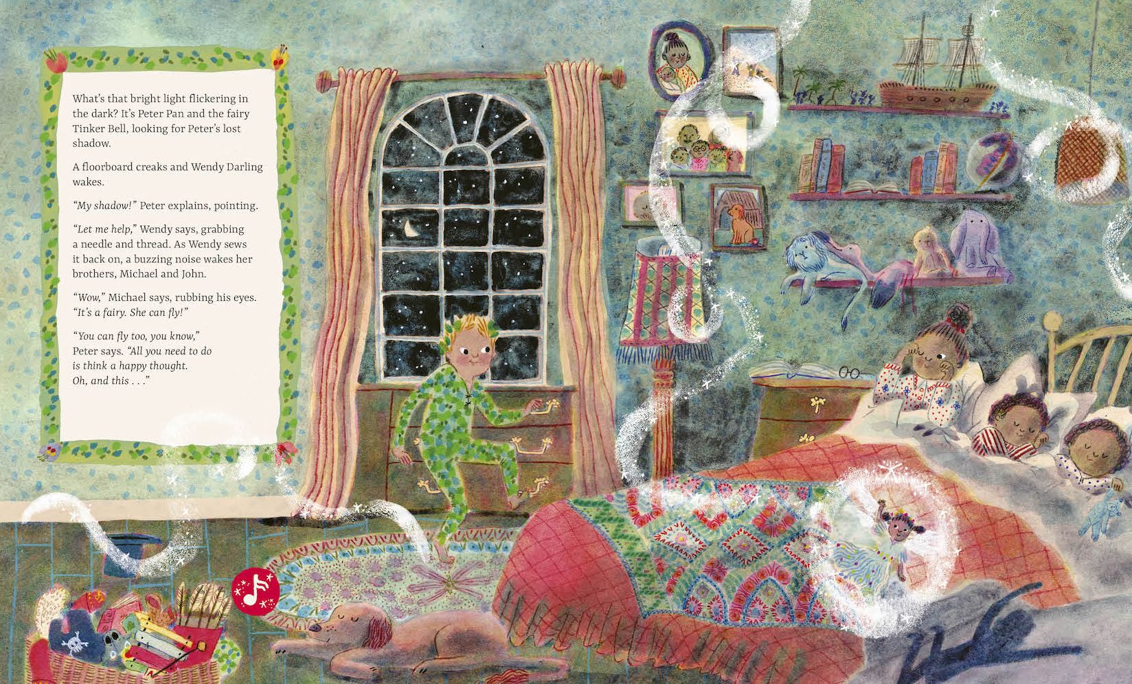 All the World's a Stage: Peter Pan: A pop-out sound adventure