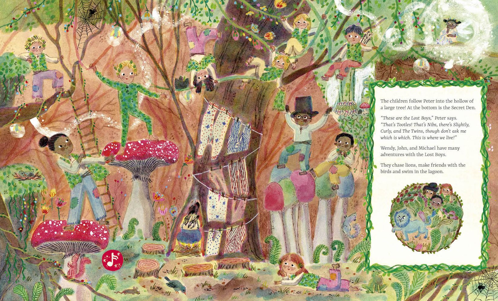 All the World's a Stage: Peter Pan: A pop-out sound adventure
