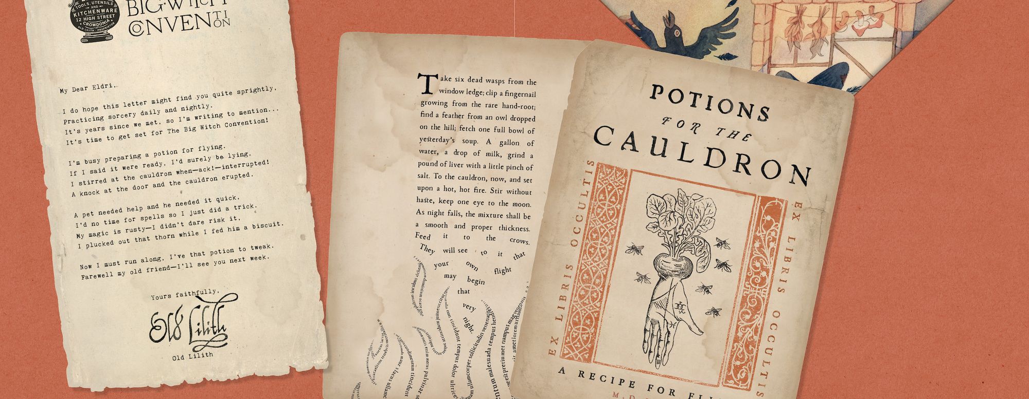 Letters from the Witch: Cackle Crackle: With Five Spells to Pull Out and Keep