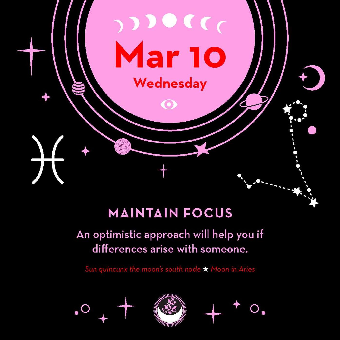 2027 Astrology Day-To-Day Calendar