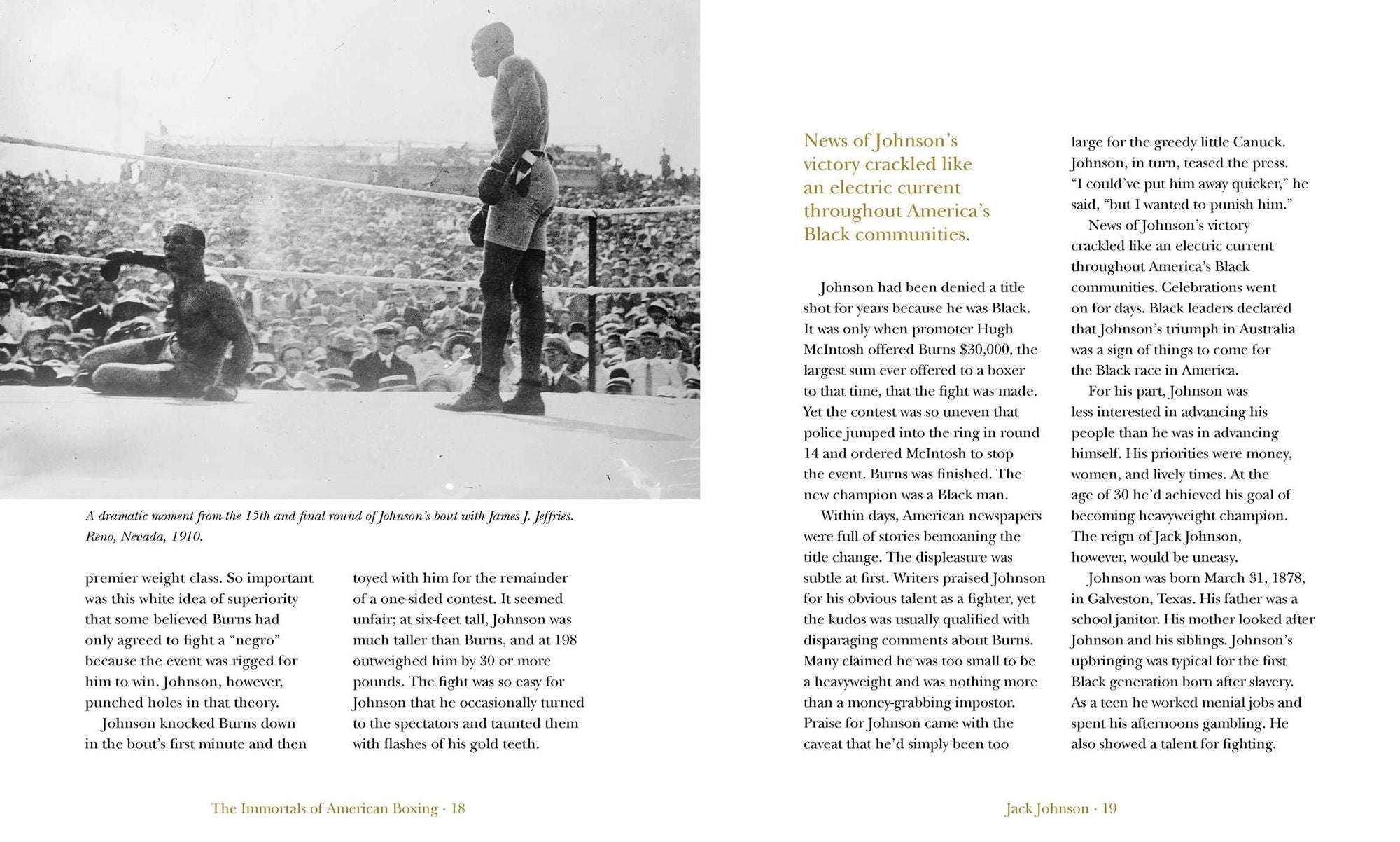 Immortals of American Boxing