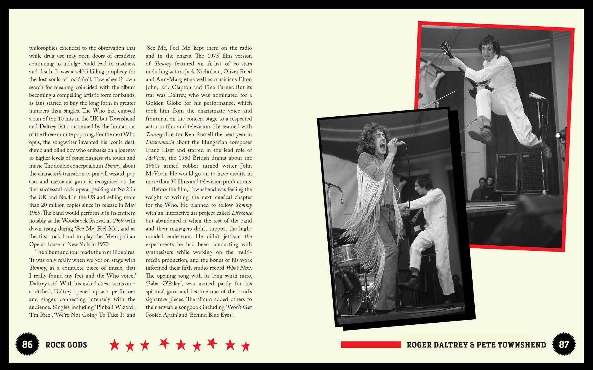 Rock Gods: The greatest showmen and most influential songwriters of the rock era