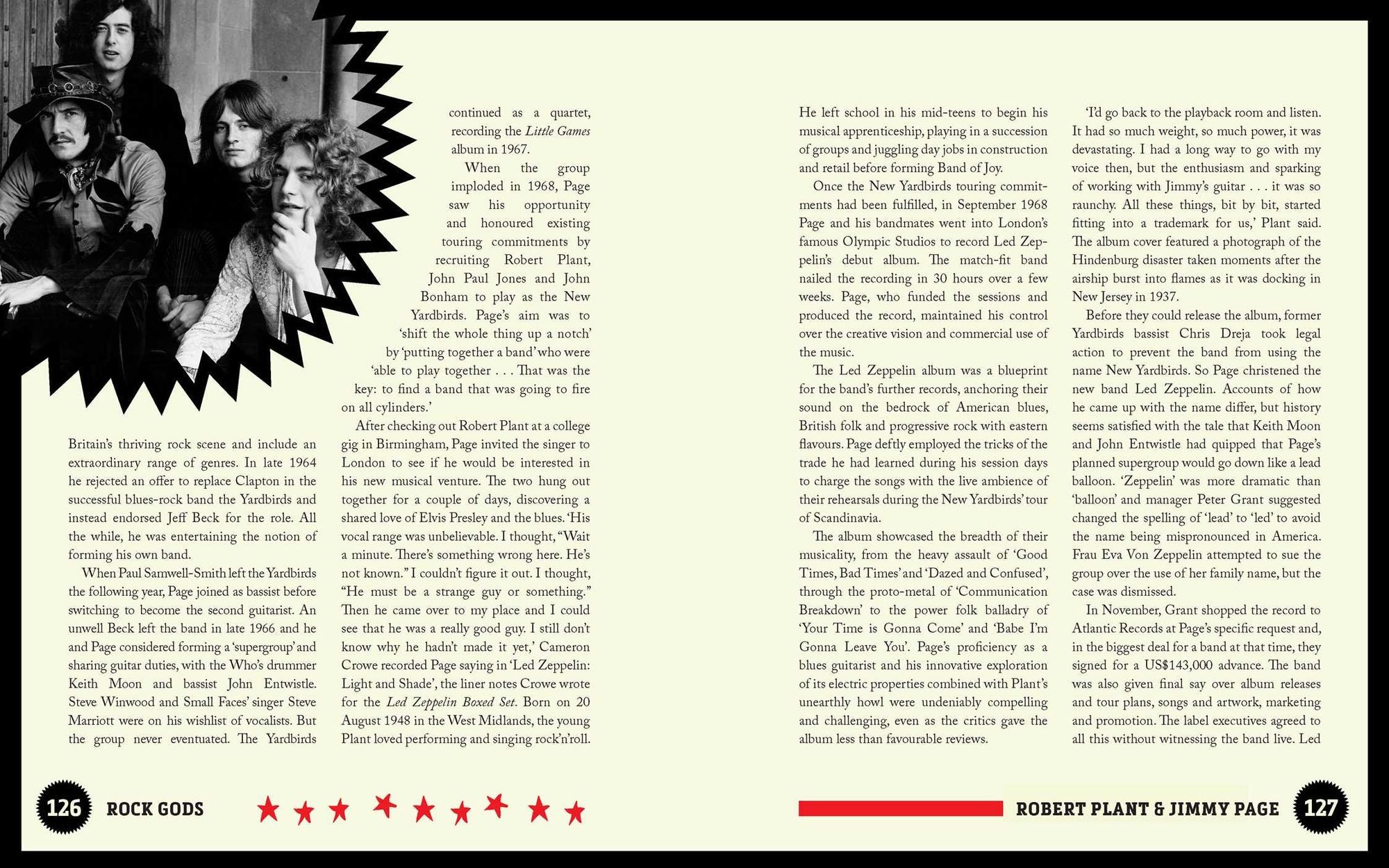 Rock Gods: The greatest showmen and most influential songwriters of the rock era