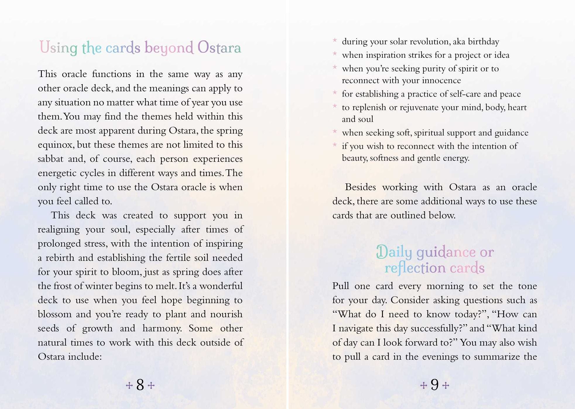 Seasons of the Witch - Ostara Oracle