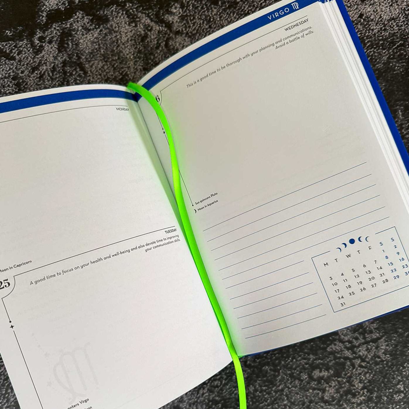 2026 Astrology Planner Calendar Northern Hemisphere