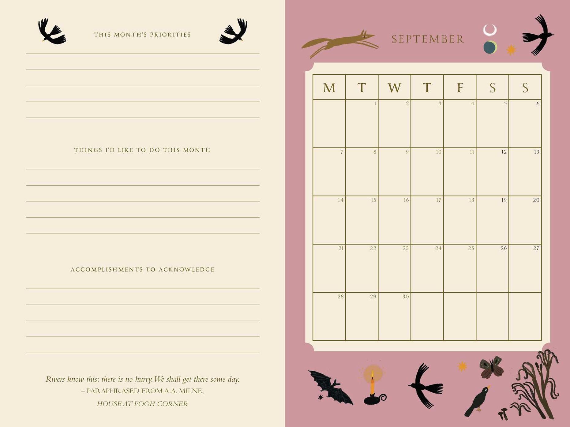2026 Seasons of the Witch Planner Calendar