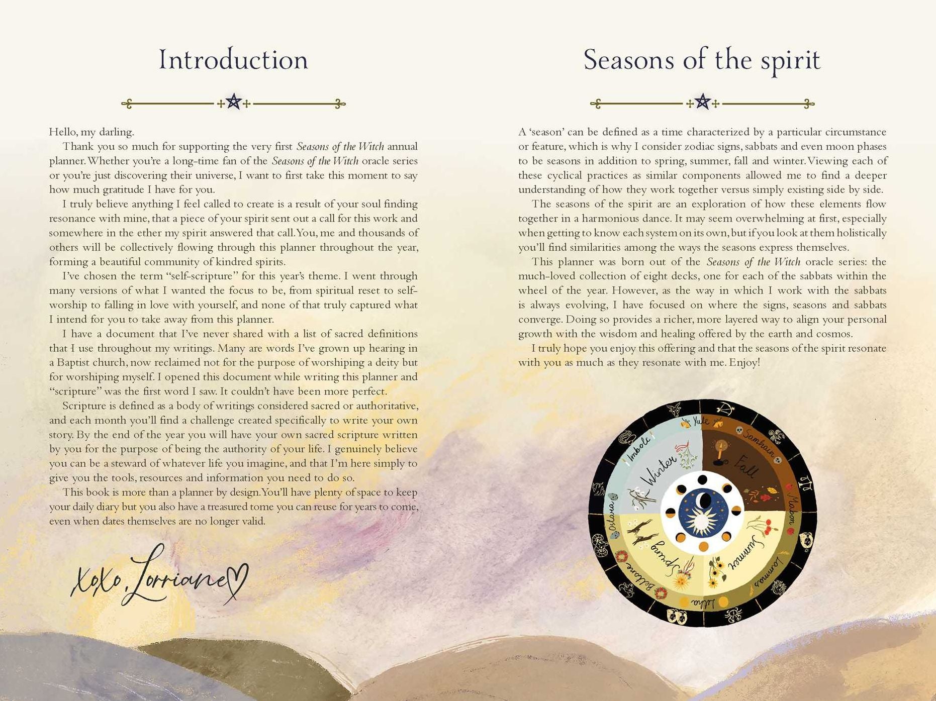2026 Seasons of the Witch Planner Calendar