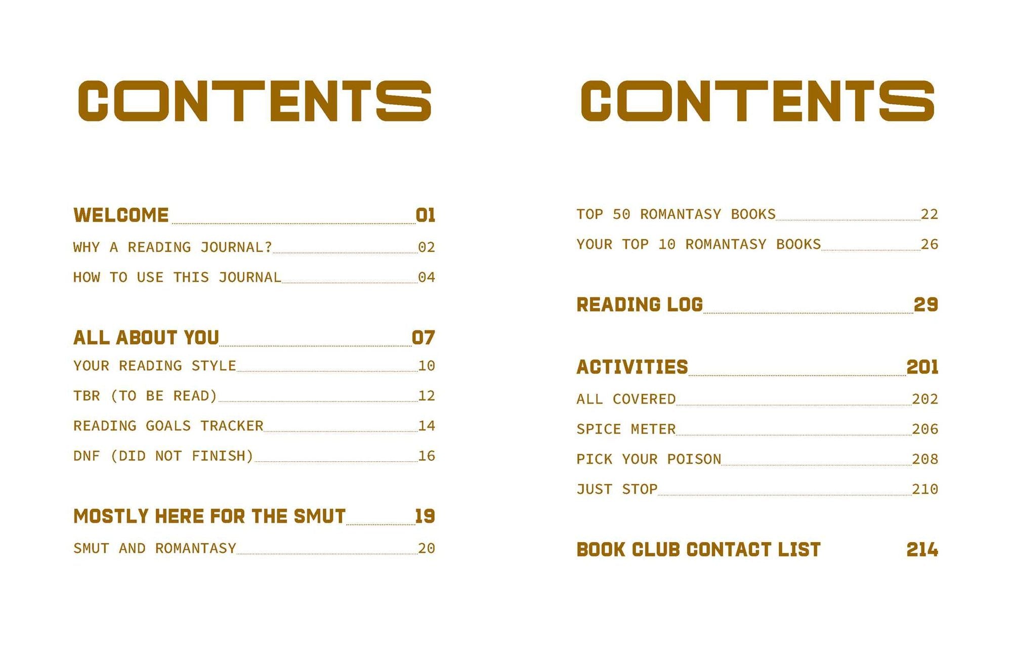 A Reading Journal: Mostly Here for the Smut: Romantasy reading journal, Book review log, Track your reading progress, A5 Reading Log Notebook