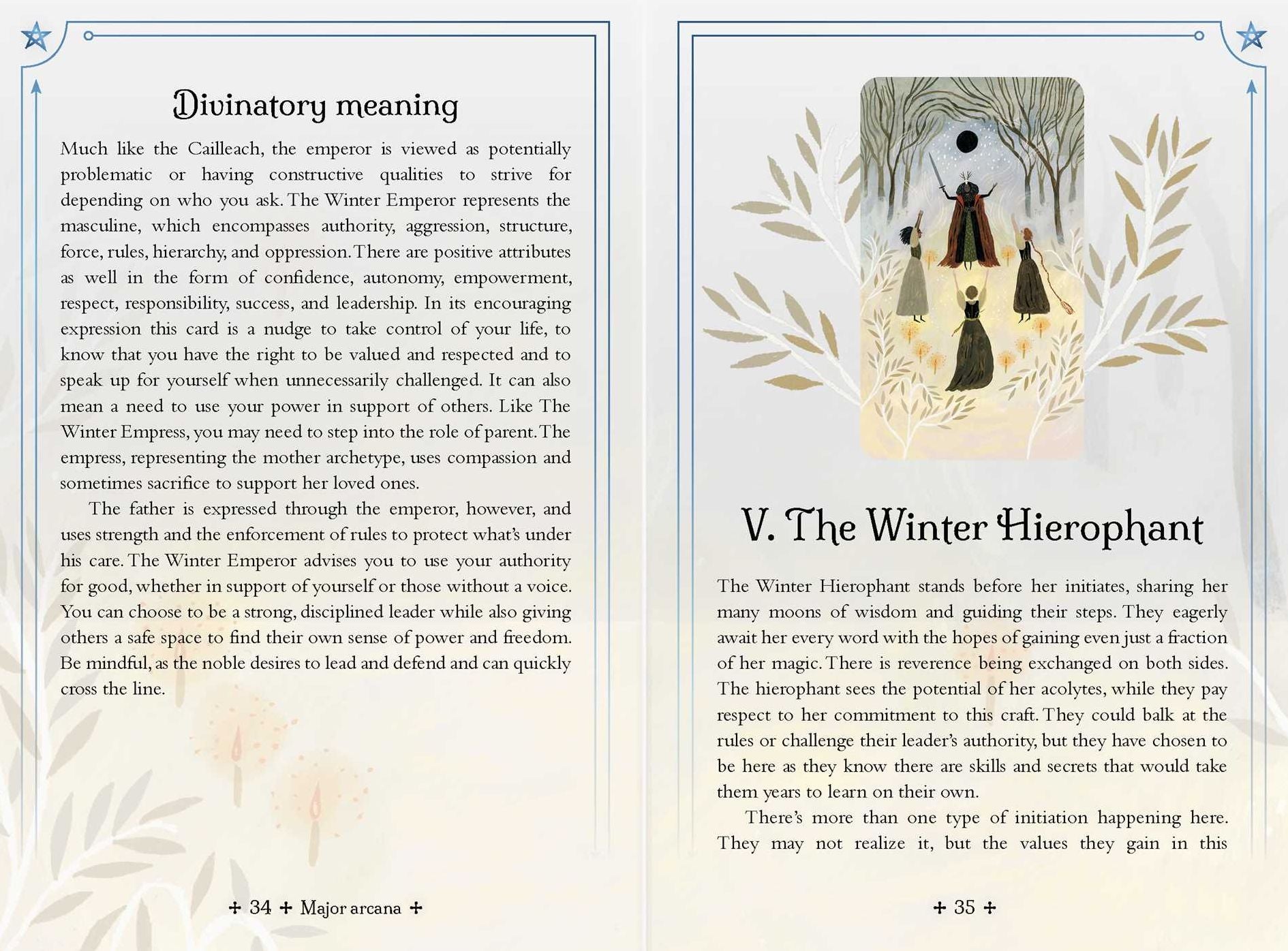 Seasons of the Witch: Winter Tarot: A journey through Yule and Imbolc
