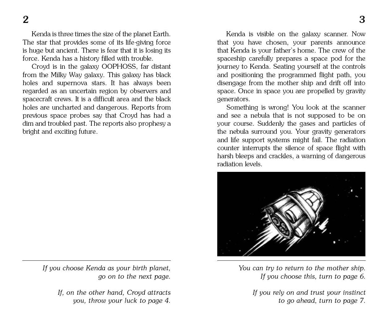 Space and Beyond (Choose Your Own Adventure #3)