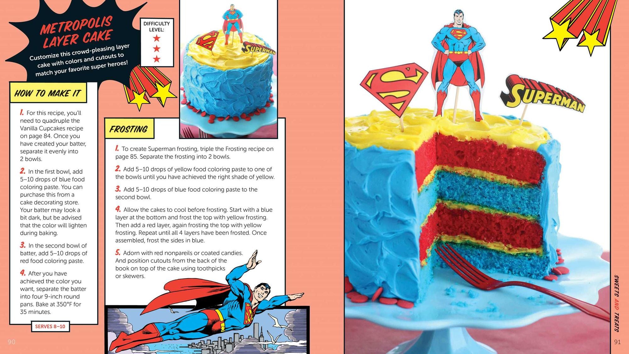 The Official DC Super Hero Cookbook: 60+ Simple, Tasty Recipes for Growing Super Heroes