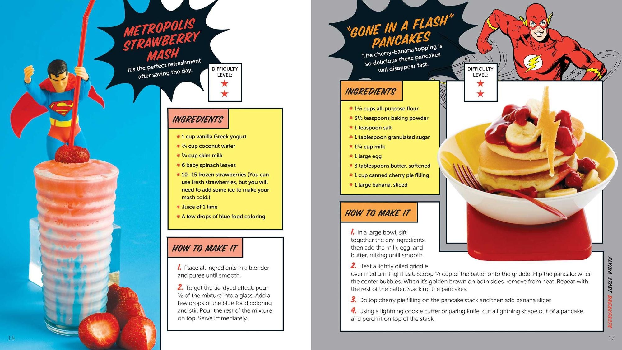 The Official DC Super Hero Cookbook: 60+ Simple, Tasty Recipes for Growing Super Heroes
