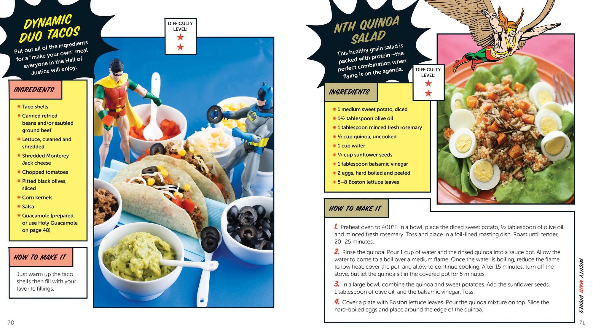 The Official DC Super Hero Cookbook: 60+ Simple, Tasty Recipes for Growing Super Heroes