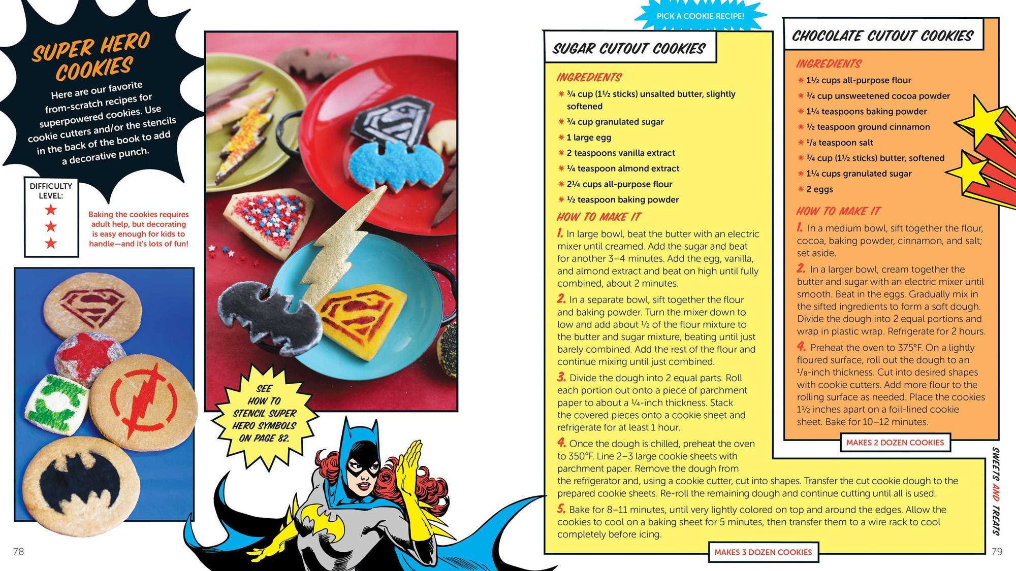 The Official DC Super Hero Cookbook: 60+ Simple, Tasty Recipes for Growing Super Heroes