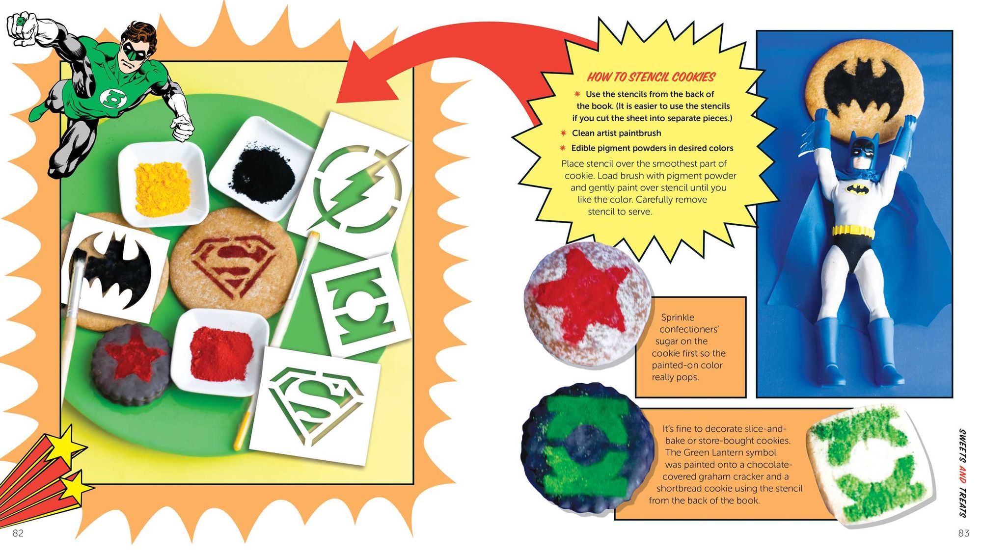 The Official DC Super Hero Cookbook: 60+ Simple, Tasty Recipes for Growing Super Heroes