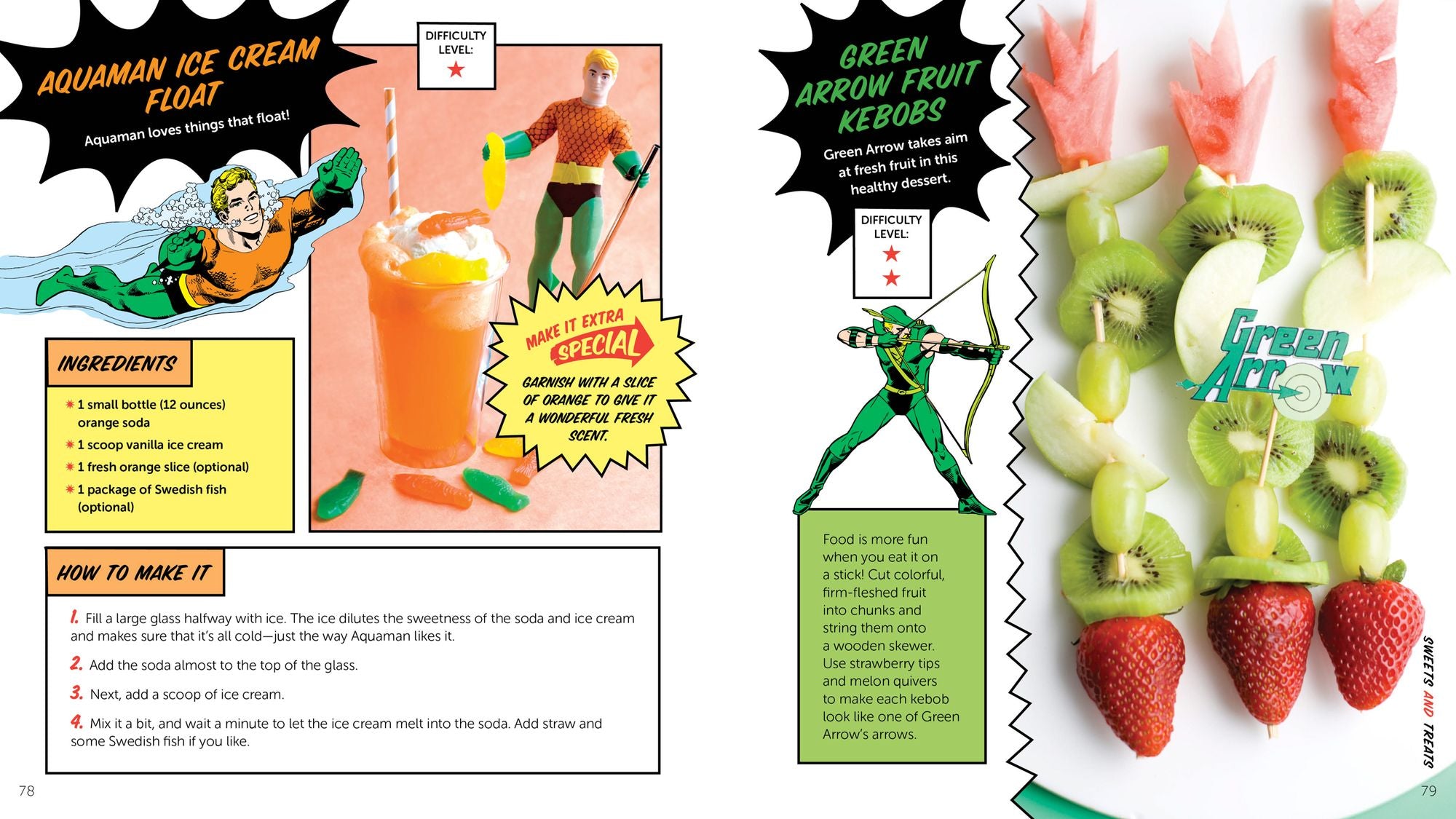 The Official DC Super Hero Cookbook: 60+ Simple, Tasty Recipes for Growing Super Heroes