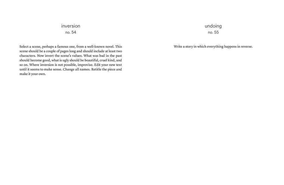 three six five:prompts, acts, divinations (an inexhaustible compendium for writing)