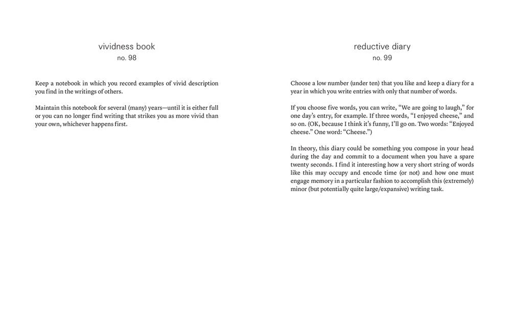 three six five:prompts, acts, divinations (an inexhaustible compendium for writing)