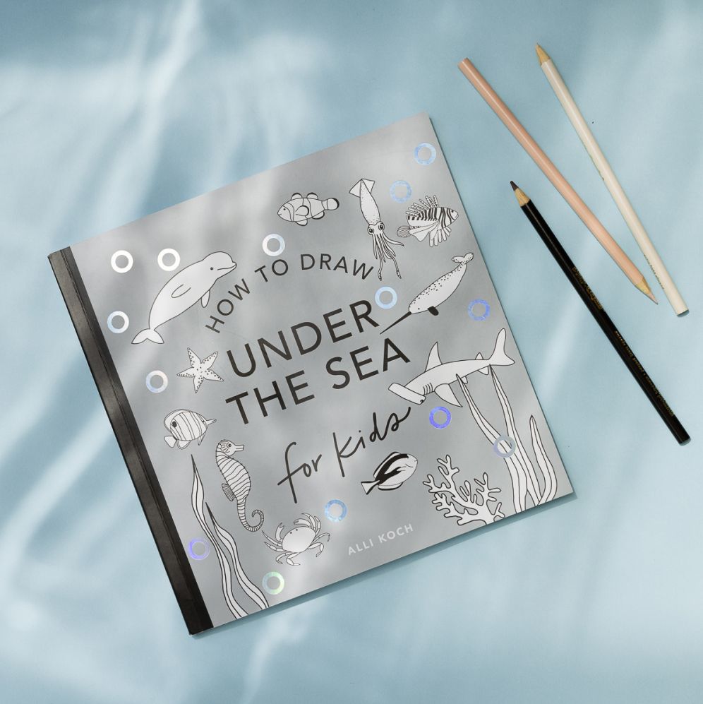 Under the Sea: How to Draw Books for Kids with Dolphins, Mermaids, and Ocean Animals