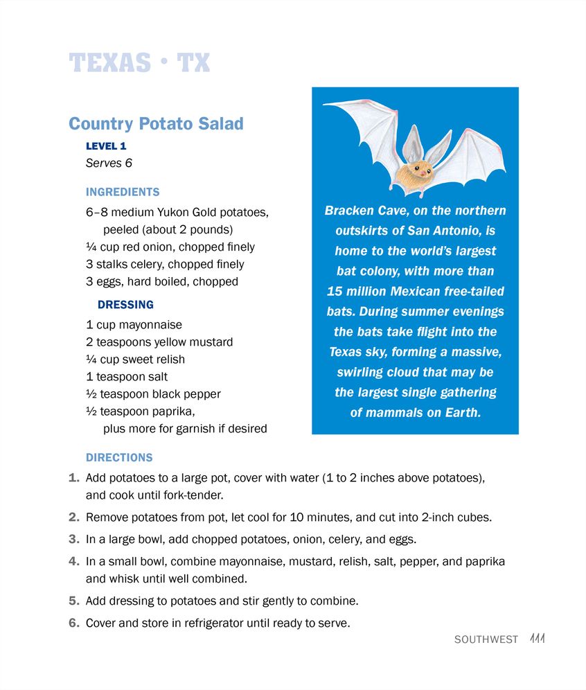 Recipe Road Trip, Cooking Your Way Across the USA: 120+ Delicious Recipes and Fun and Surprising Facts from Every State
