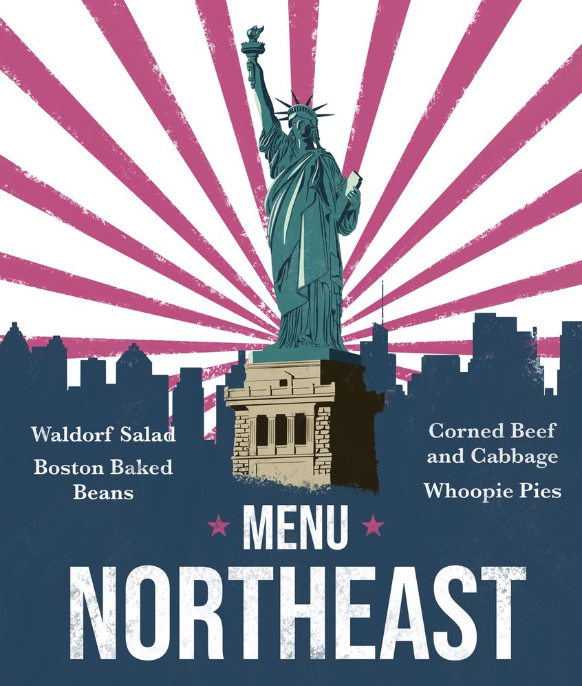 Recipe Road Trip, Cooking Your Way Across the USA: 120+ Delicious Recipes and Fun and Surprising Facts from Every State