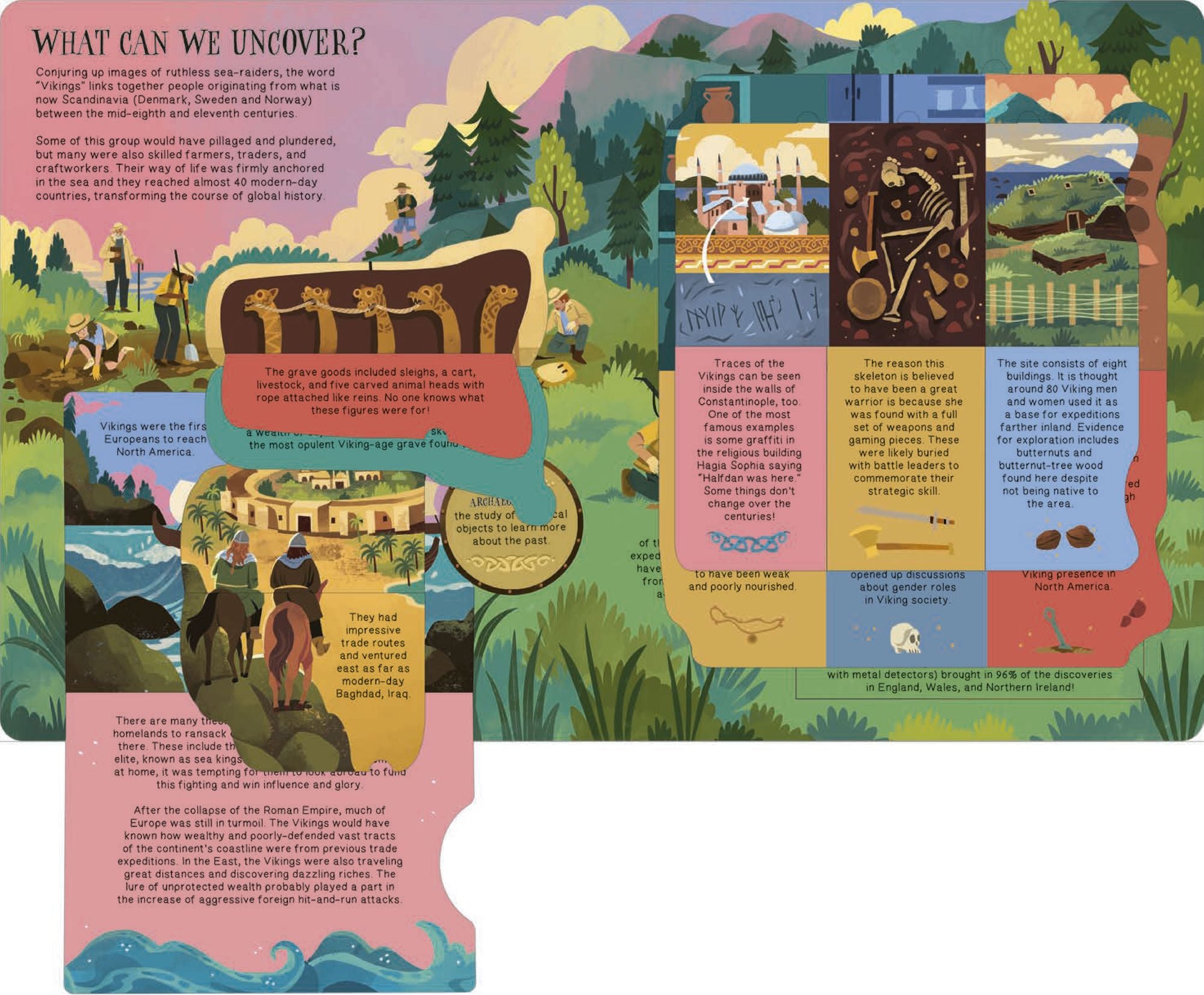 Hide and Seek History: The Vikings: With More Than 80 Flaps!