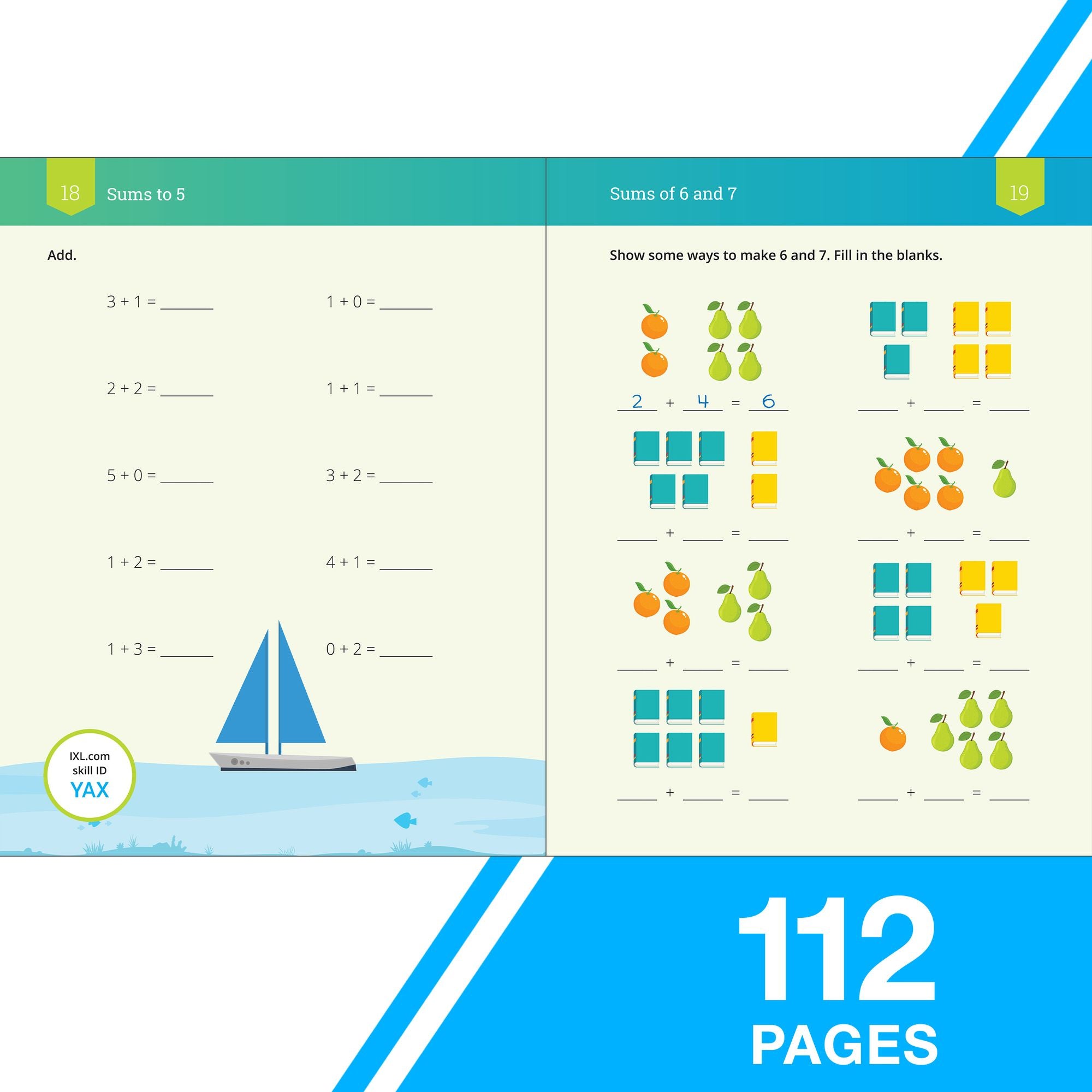Grade 1 Addition Workbook (IXL Workbooks)