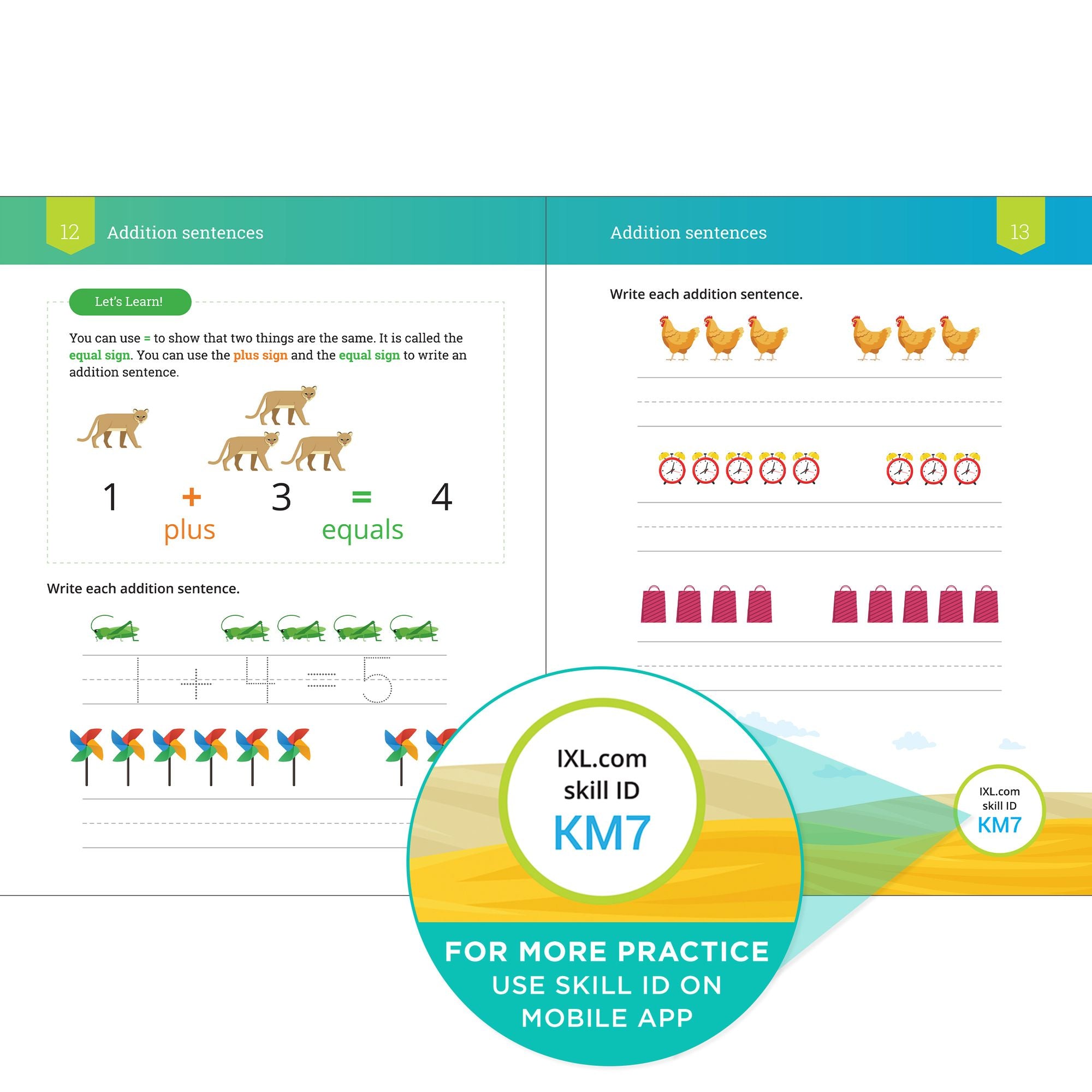 Kindergarten Addition Workbook (IXL Workbooks)