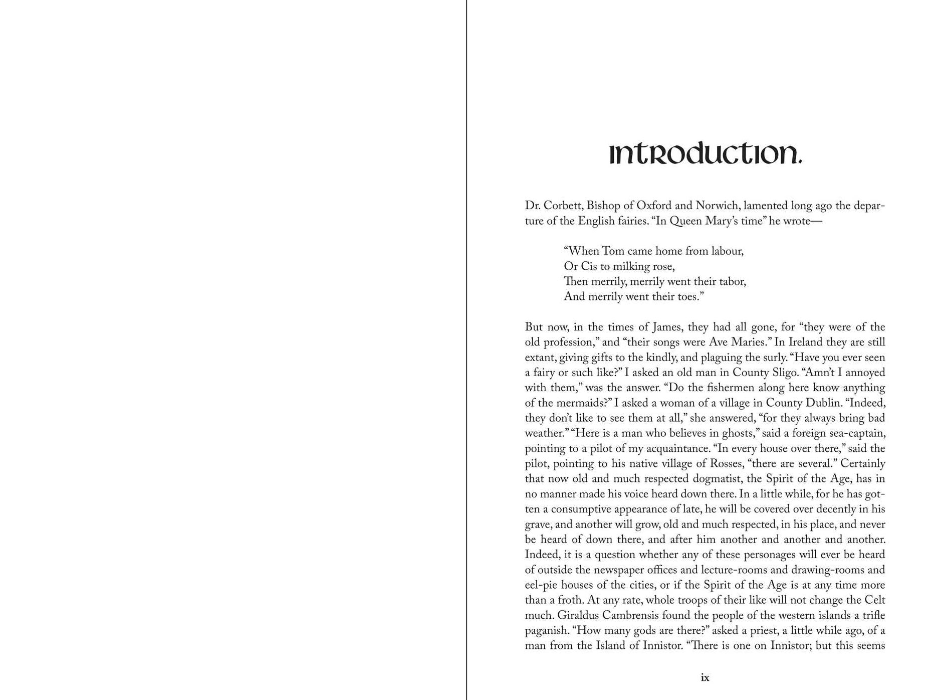 Irish Fairy Tales and Folklore