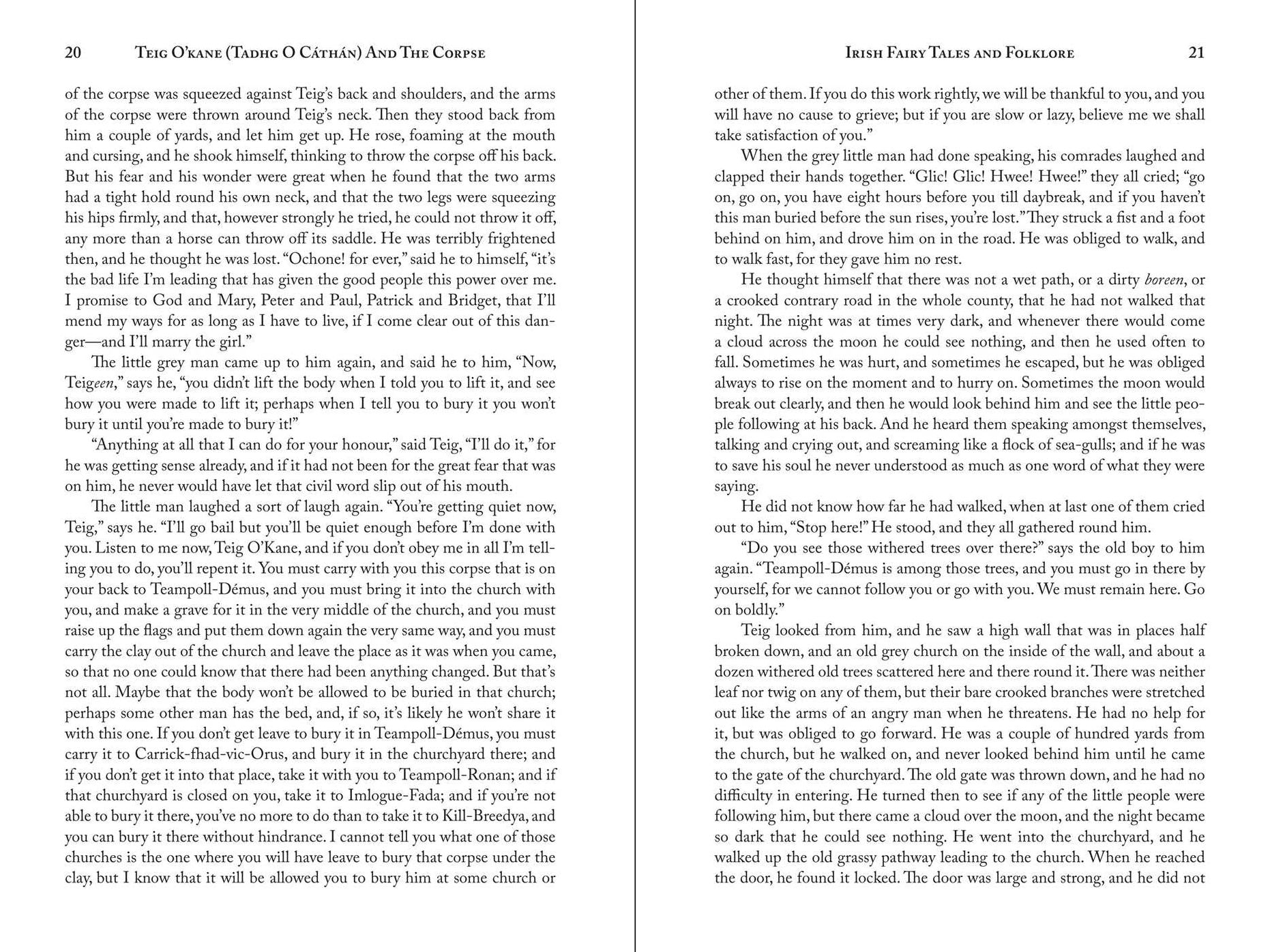 Irish Fairy Tales and Folklore