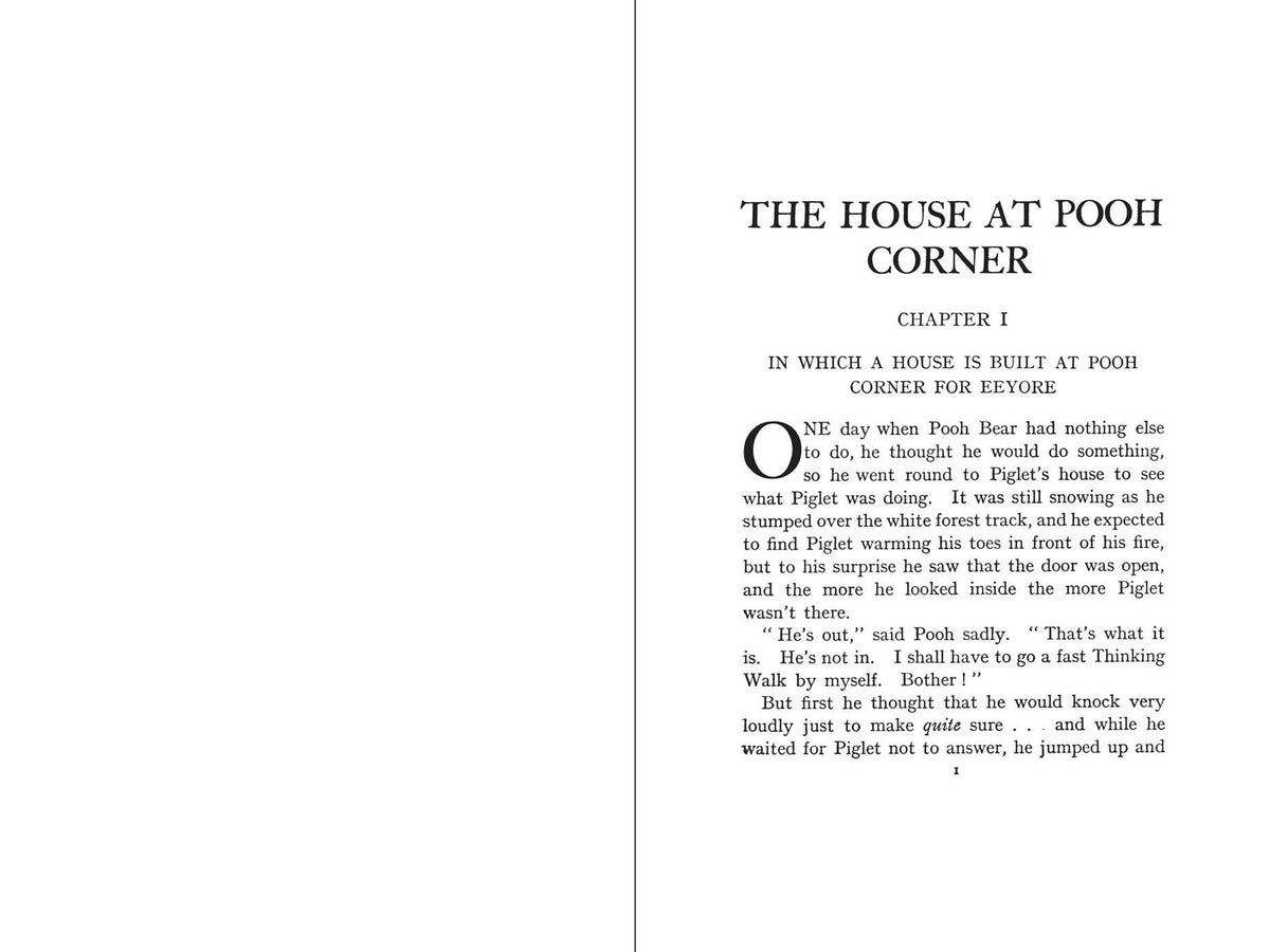The House at Pooh Corner: The Classic Edition (Winnie the Pooh Book #2)