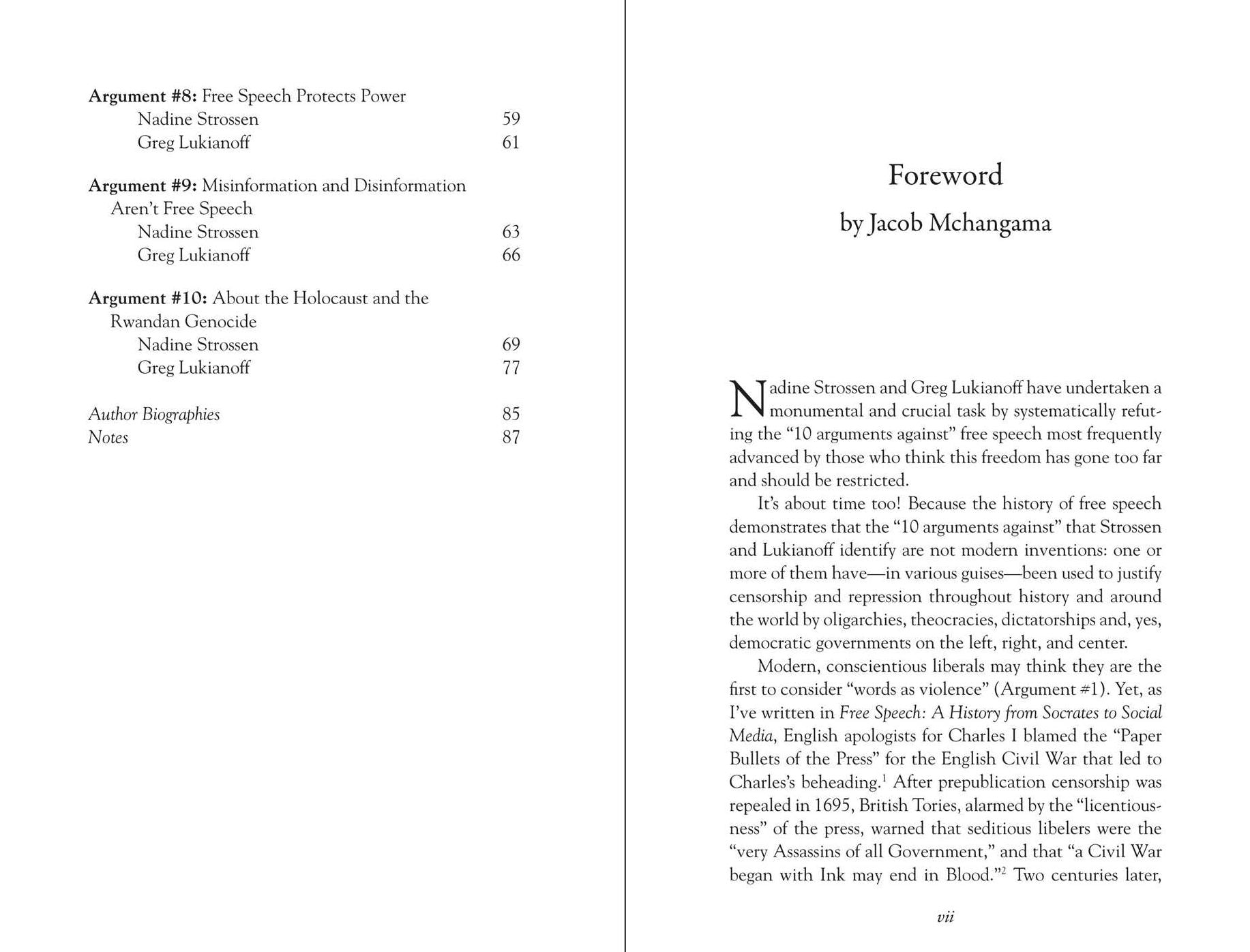 The War On Words: 10 Arguments Against Free Speech-And Why They Fail