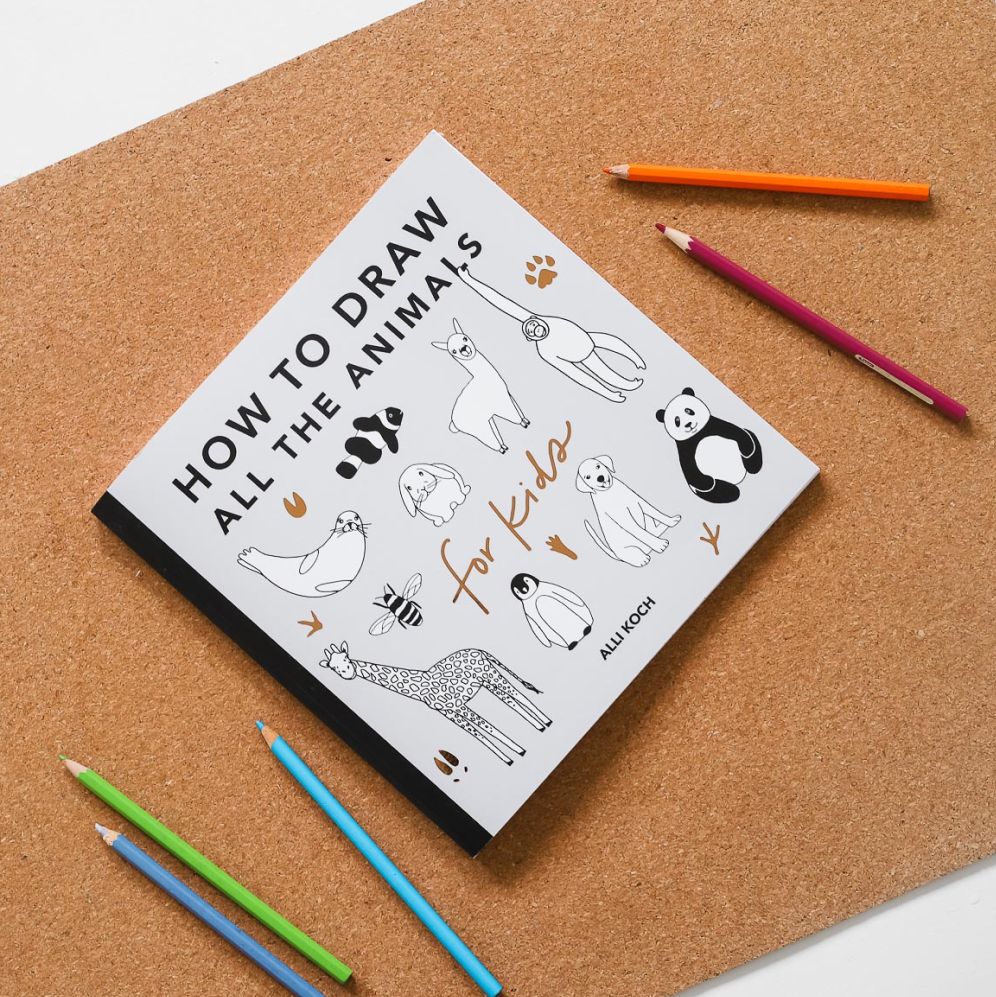 All the Animals: How to Draw Books for Kids with Dogs, Cats, Lions, Dolphins, and More