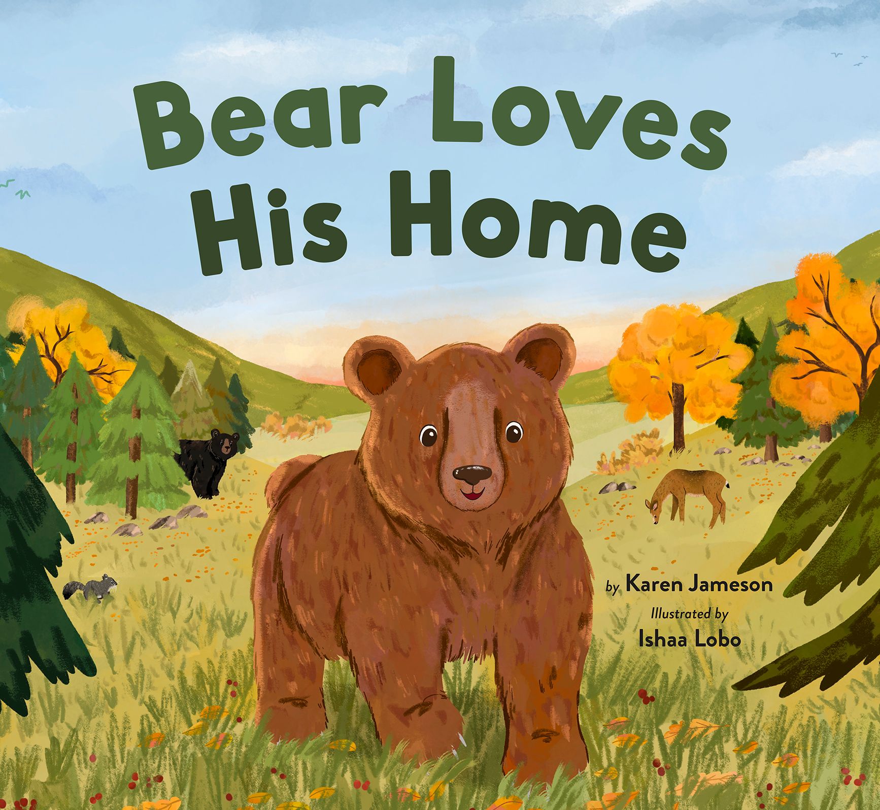 Bear Loves His Home
