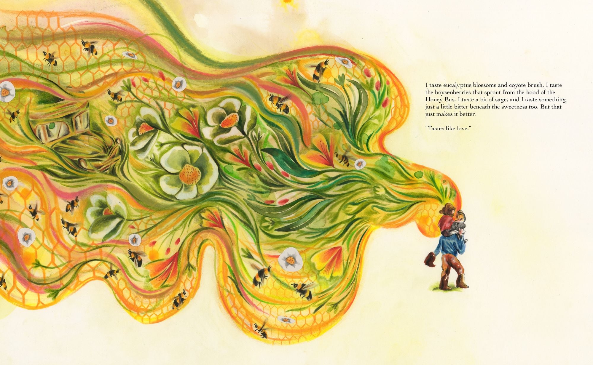 My Hive: A Girl, Her Grandfather, and Their Honeybee Family (A Picture Book)