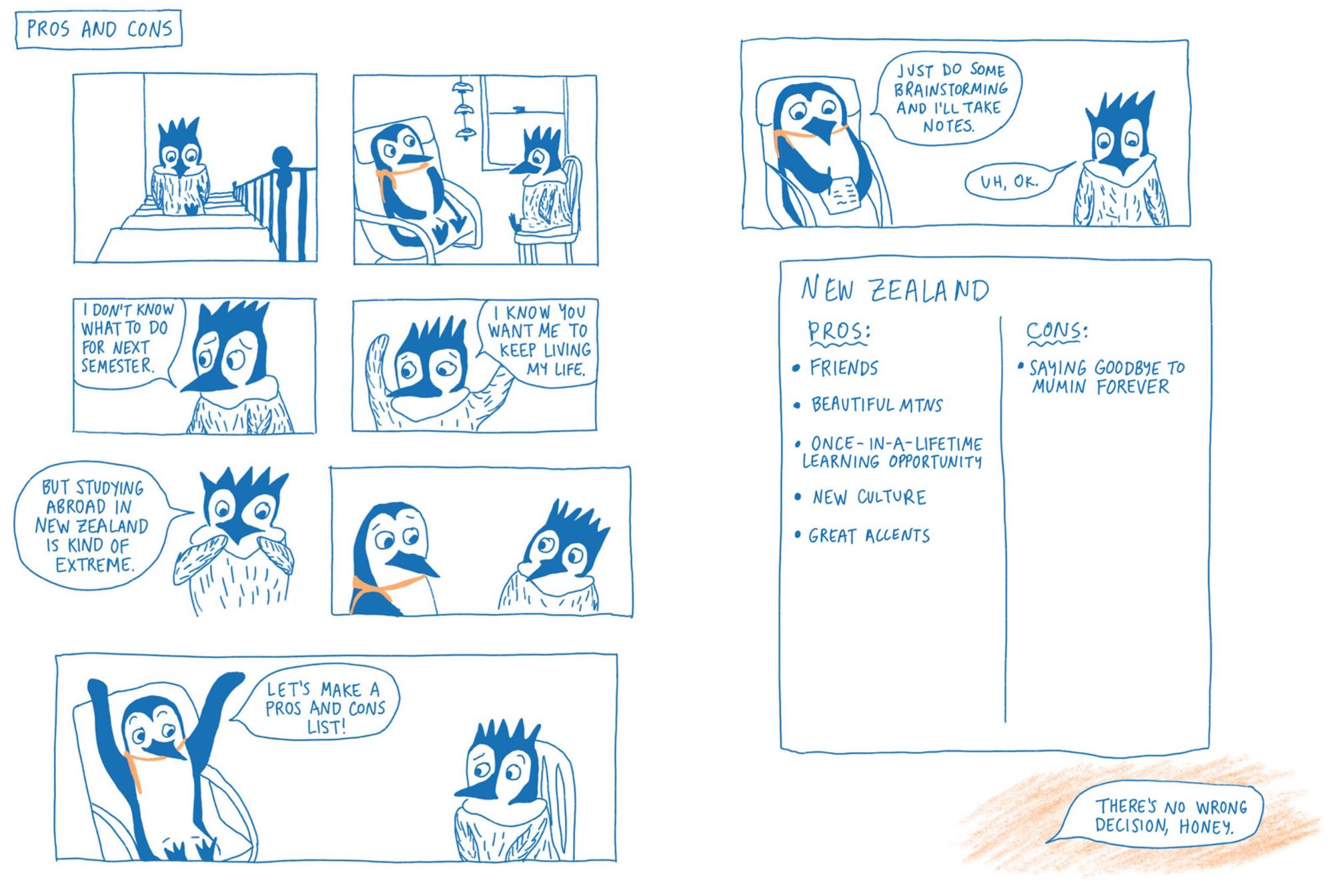 A Pros and Cons List for Strong Feelings: A Graphic Memoir