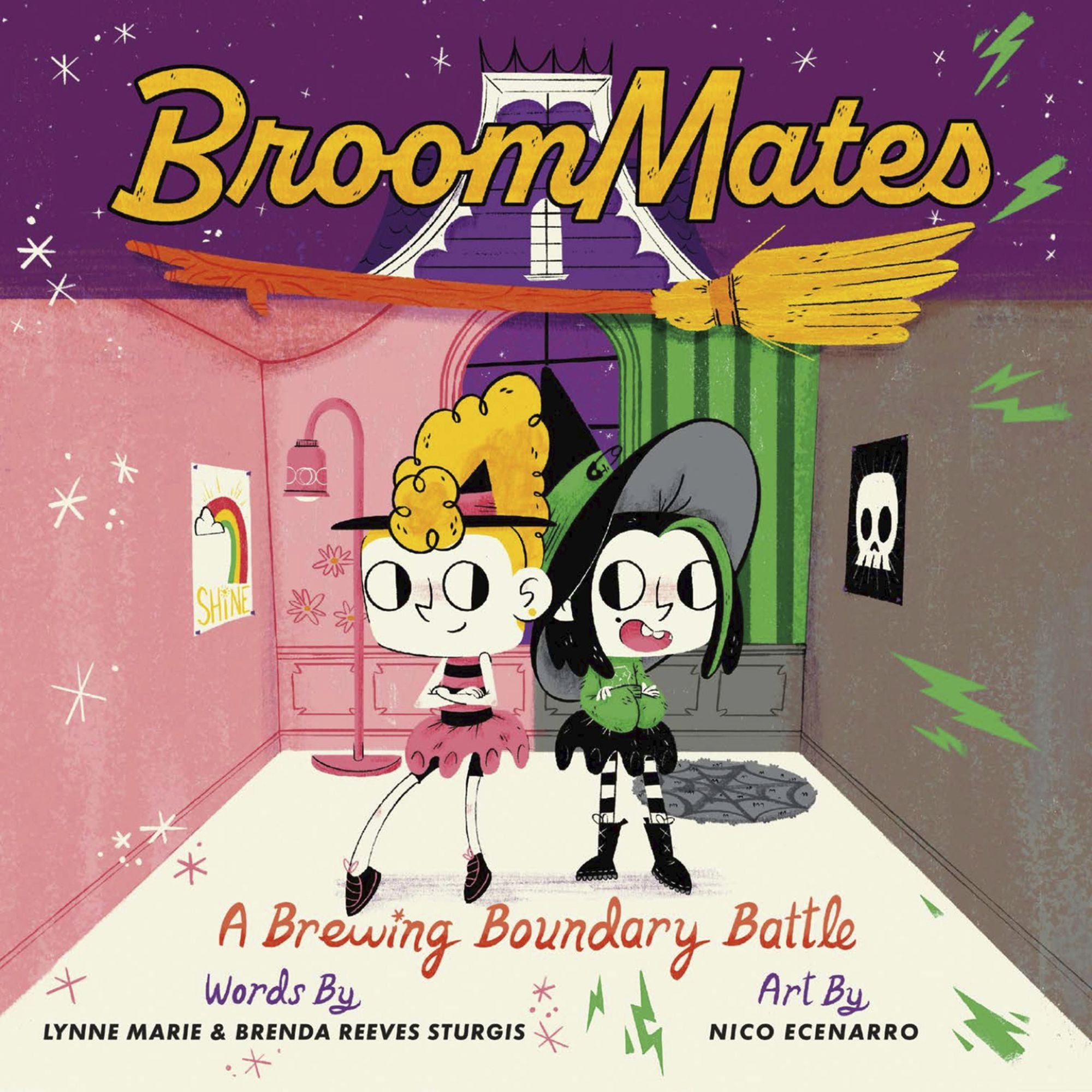 BroomMates: A Brewing Boundary Battle