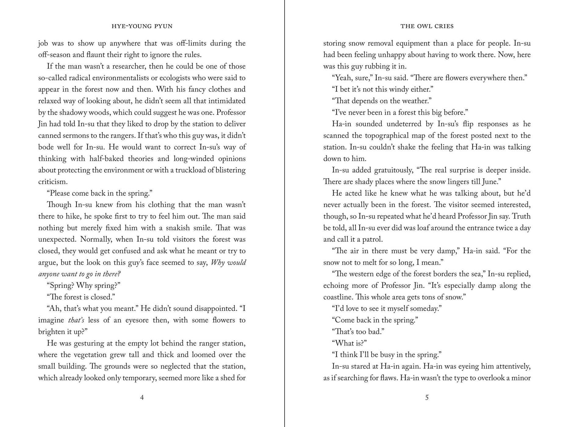 The Owl Cries: A Novel