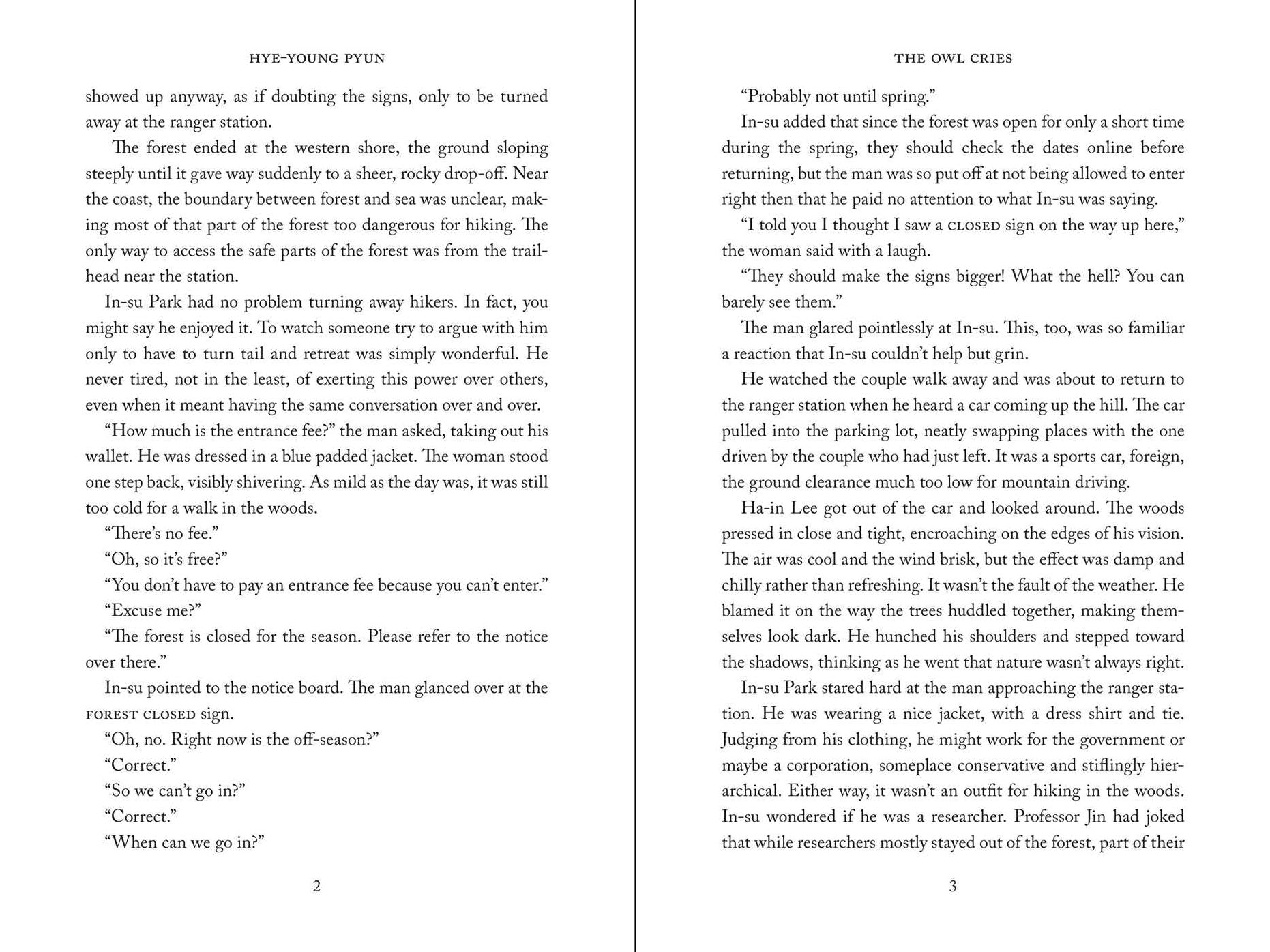 The Owl Cries: A Novel
