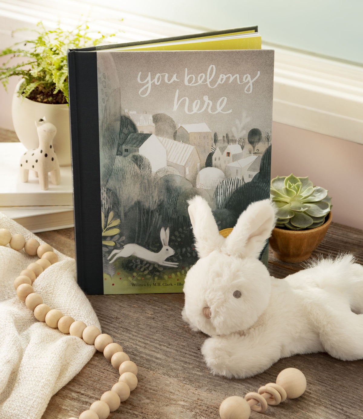 You Belong Here Bunny Plush